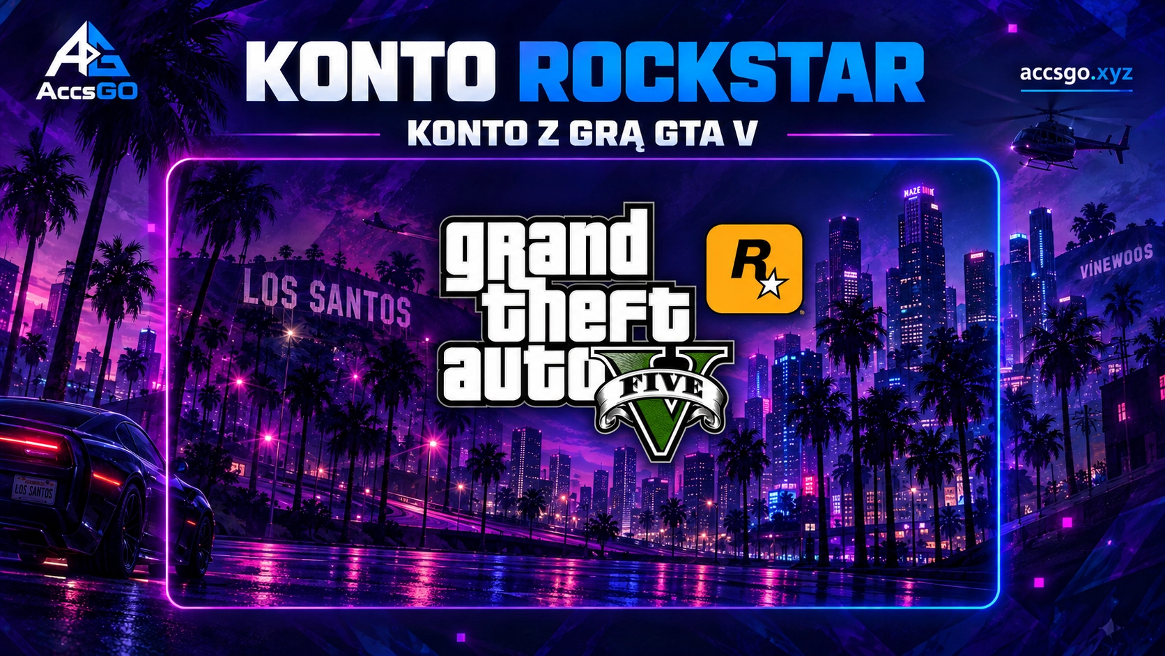 Konto Rockstar Games | GTA5
